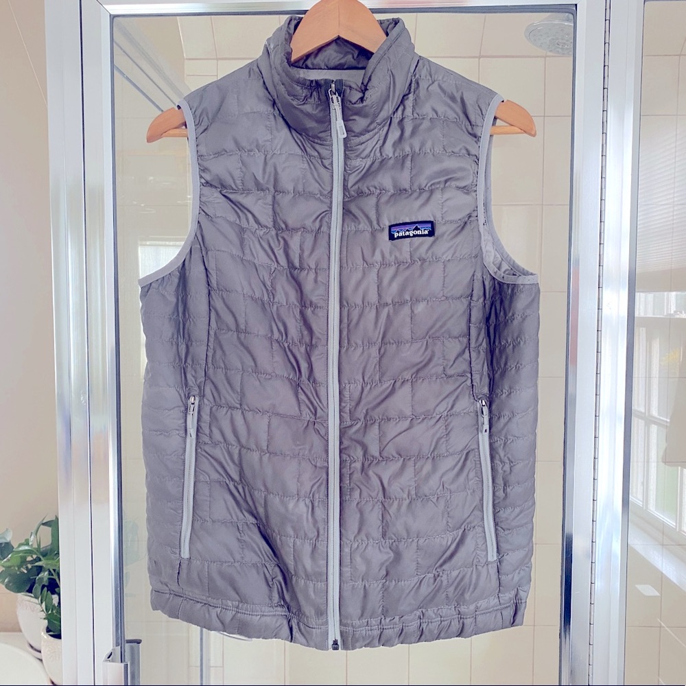 ❤️ W’s Patagonia Nano Puff Vest - Large in Feather Gray 🐦